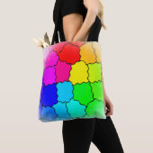 Niedliches Regenbogenmuster Tasche (Von Nahem)