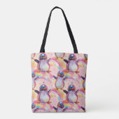 Niedliches Regenbogenmuster Tasche (Rückseite)