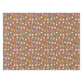 niedliches Regenbogenmuster Tischdecke (Vorderseite (Horizontal))