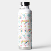 Niedliches Regenbogenmuster Trinkflasche (Rechts)