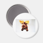 NIEDLICHES REN MAGNET (Vorderseite/Rückseite)