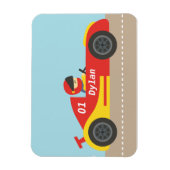 Niedliches Rennfahrzeug für Jungen Magnet (Vertikal)