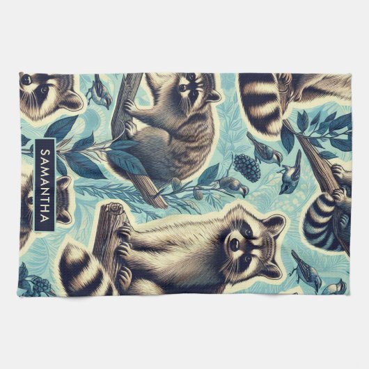 Niedliches Rennmuster Geschirrtuch (Horizontal)