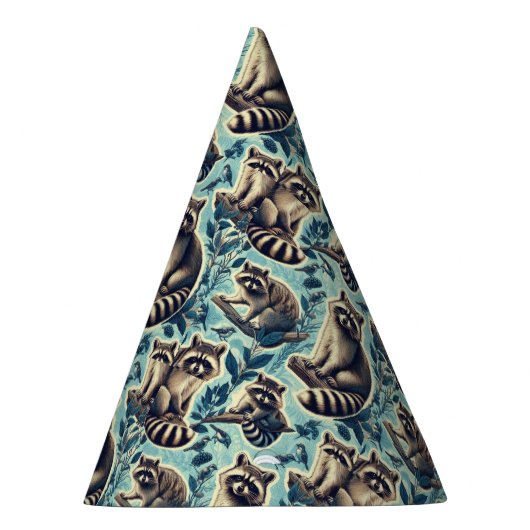 Niedliches Rennmuster Partyhütchen (Rechts)