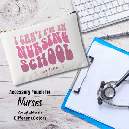 Niedliches Retro-Abschluss-Geschenk für Krankensch Zubehörtasche