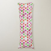 Niedliches retro Apfelmuster Seitenschläferkissen (Vorderseite Vertikal)