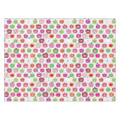 Niedliches retro Apfelmuster Tischdecke (Vorderseite (Horizontal))