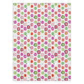 Niedliches retro Apfelmuster Tischdecke (Vorderseite)