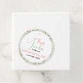 Niedliches Retro-Blume-Brautparty Geschenkanhänger (Beispiel)