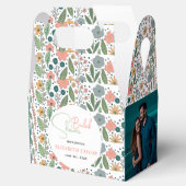 Niedliches Retro-Blume-Brautparty Geschenkschachtel (Geöffnet)