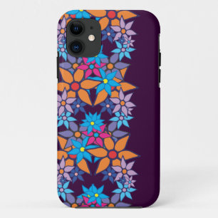 Niedliches Retro-Blumenmuster #2 Case-Mate iPhone Hülle