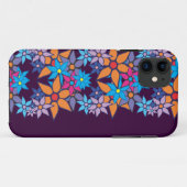 Niedliches Retro-Blumenmuster #2 Case-Mate iPhone Hülle (Rückseite (Horizontal))