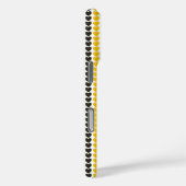 Niedliches Retro-Farbiges Herzmuster Personalisier Case-Mate iPhone Hülle (Rückseite / Rechts)