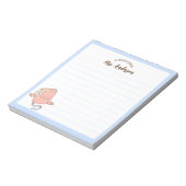 Niedliches Retro-Funny-Buch: Zurück in die Schule Notizblock (Rotiert)