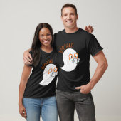 Niedliches Retro Ghost Book Reading Book Lovers Fu T-Shirt (Unisex)