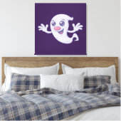 Niedliches Retro-Ghost Leinwanddruck (Insitu (Schlafzimmer))