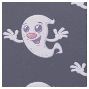 Niedliches Retro-Ghost Stoff