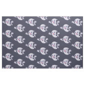 Niedliches Retro-Ghost Stoff (Fat Quarter (45,7 x 55,9 cm))