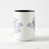 Niedliches Retro-Ghost Tasse (Zentrum)