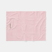 Niedliches retro girly fleecedecke (Vorderseite (Horizontal))