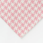 Niedliches retro girly fleecedecke (Ecke)