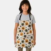 Niedliches Retro Halloween-Muster Schürze (Insitu)