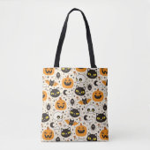 Niedliches Retro Halloween-Muster Tasche (Vorderseite)