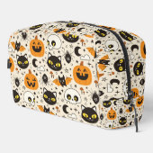 Niedliches Retro Halloween-Muster Waschbeutel (Rechte Ecke)