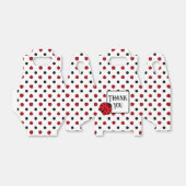 Niedliches Retro-Ladybugemuster Geschenkschachtel (Ungefaltet)