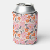 Niedliches Retro-Muster Dosenkühler (Kanne Rückseite)