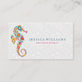 Niedliches Retro-Reiterpferd Visitenkarte