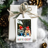 Niedliches Retro-Sterne-Foto für einen schönen Url Geschenkanhänger