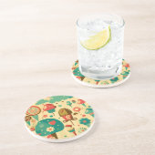 Niedliches Retro-Vintages Eis Getränkeuntersetzer (Seite)