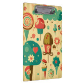 Niedliches Retro-Vintages Eis Klemmbrett (Rechts)