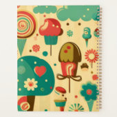 Niedliches Retro-Vintages Eis Planer (Rückseite)