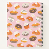 Niedliches Rezept für Kuchen, Donuts und Kuchen Notizblock (Rückseite)