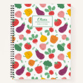 Niedliches Rezept-Notebook Notizblock (Vorderseite)