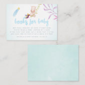 Niedliches Rhino Unicorn Baby Boy Showbucher Begleitkarte (Vorne/Hinten)