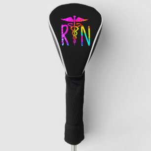 Niedliches RN registriertes Krankenschwester-Hemd Golf Headcover