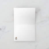 Niedliches Robin Orange Bird Teacoli (Innenseite)