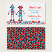 Niedliches Robot Theme Wedding (Vorne & Hinten)