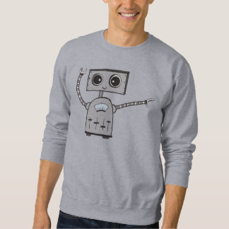 Niedliches Roboter-Sweatshirt Sweatshirt