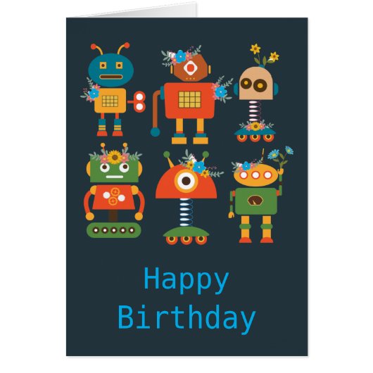 Niedliches Roboterdesign (Vorne)