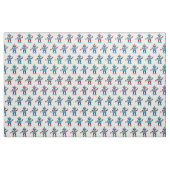 niedliches Roboterspielzeug Stoff (Fat Quarter (45,7 x 55,9 cm))