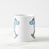 Niedliches Rockpferd Kaffeetasse (Mittel)