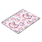 Niedliches Rockpferd Notizblock (Linke Seite)