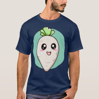Niedliches Rohes Gemüse Salat Vegan Vegetarier T-Shirt