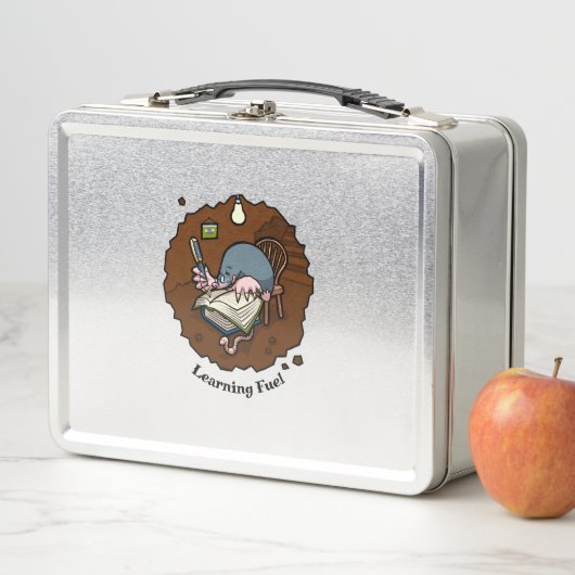 Niedliches Rollenbuch in Burrow lernen Metall Brotdose (Beispiel)