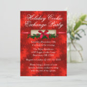 Niedliches Rolling Button Cookie Exchange Urlaub E Einladung (Stehend Vorderseite)