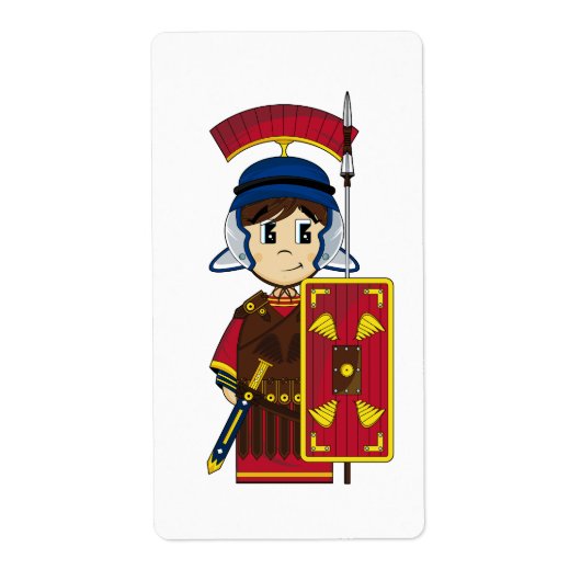 Niedliches Rom Soldier-Aufkleber (Vorne)